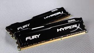 Саморазгоняющийся модуль памяти DDR3 | HyperX FURY DDR3