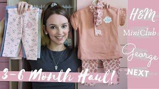 Baby Girl Clothing Haul | 3-6 Months | HUGE | LottieJLife