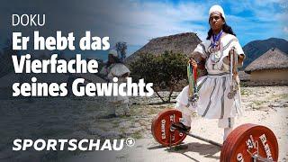 Die Kraft der Indigenen - Powerlifting in Kolumbien | Sportschau