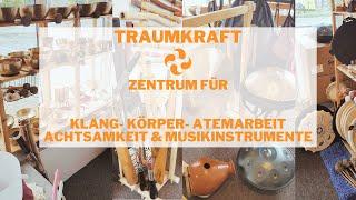 Traumkraft - Musikinstrumente Laden für Klang-, Körper-, Atemarbeit- & Achtsamkeit in Bochum.