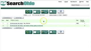 Find Books in Search Ohio