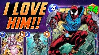 4 ENERGY... 34 POWER... this Scarlet Spider deck seems scary good!!