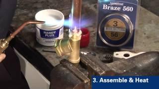 Joining Brass to Copper with Braze™