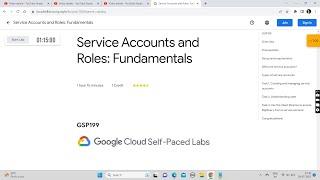 Service Accounts and Roles: Fundamentals || Updated Lab Solution || Qwiklabs Arcade 2023