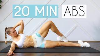 20 MIN TOTAL CORE/AB WORKOUT (At Home No Equipment)