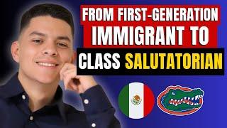 From first-generation immigrant to class salutatorian | FULL-RIDE TO THE UNIVERSITY OF FLORIDA!