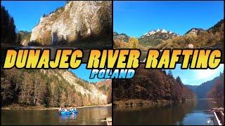 SPŁYW DUNAJCEM Jesienią || Autumn Dunajec River Rafting - Poland (4k)