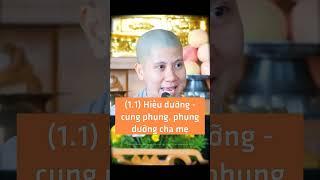 (1.1) Hiếu dưỡng - Cung phụng, phụng dưỡng cha mẹ - SC. Giác Lệ Hiếu | Vườn An Yên