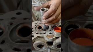 Head Cylinder Resurfacing | lapping expert #mechanic #expert #shortsfeed