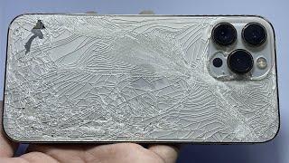 How i Restore Phone Destroyed iPhone 13 Pro Max Restoration-Cracked Phone -Broken #iphonerepair