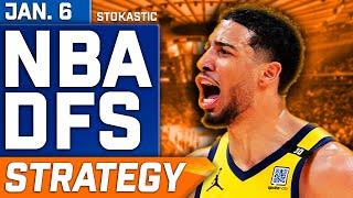 NBA DFS Strategy Monday 1/6/25 | DraftKings & FanDuel NBA Lineup Picks