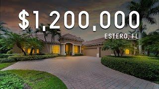 Inside a $1,200,000 house in Estero, Fl