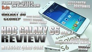 HDC Galaxy S6 (REVIEW) MTK6582, Metalframe, SDCard - How to spot a Samsung Galaxy S6 fake