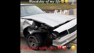 Wrecked!!sad day (1987 Monte Carlo )