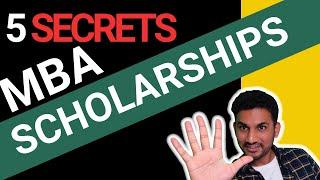 How to get scholarships for Management degree abroad | MBA degree with Scholarship 