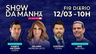 SHOW DA MANHÃ -  COM LULA DESCONTROLADO, ZÉ DIRCEU ENSAIA VOLTA À POLÍTICA- 12/03/2025