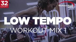 Workout Music Source // Low Tempo Workout Mix 1 // 32 Count (120 BPM)