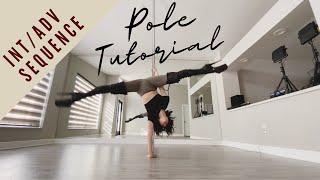 Pole Dance Sequence Tutorial | Intermediate/Advanced Level  Follow Along