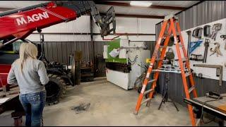 8ft Press Brake Delivery and Installation