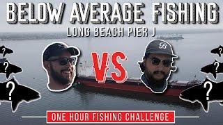 Long Beach Fishing Pier J | One Hour Fishing Challenge