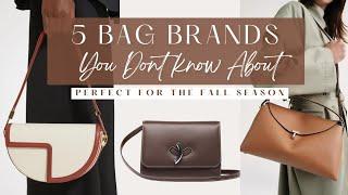 5 Mid-Range Indie Luxury Bag Brands You Need This Fall or Just Anytime | #patou #toteme and more!