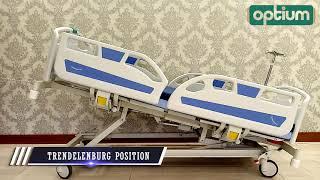 Trendelenburg & Reverse Trendelenburg Positions on ICU Bed