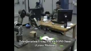 Teleoperation using Phantom Omni