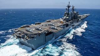 America-class Amphibious Assault Ship: USS America (LHA-6) in Action