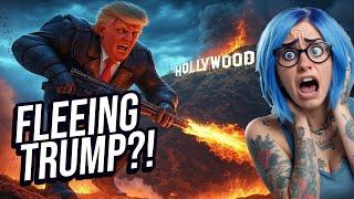 Hollywood is FLEEING the Country Over Trump?!