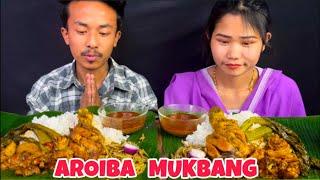 Aroiba MUKBANG ||couple mukbang