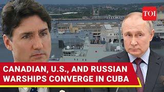 Putin's Nuke Sub Spooks Trudeau, Biden; Canada Patrol Warship Joins U.S. Attack Sub In Cuba