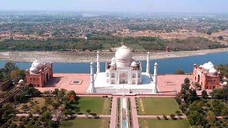 Amazing View of Taj Mahal | Drone shots | Taj Mahal | Top View of Taj Mahal | Taj Mahal Video |