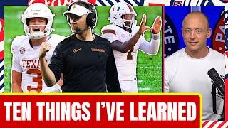 Tennessee Can Win Title | USC & Miami Are Back | Notre Dame Isn't Ready (10 Things I've Learned)