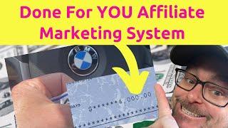 Make money online done for you affiliate marketing for beginners