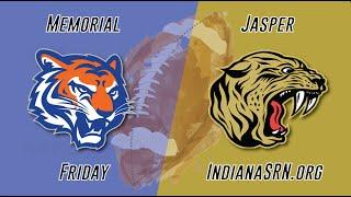 Evansville Memorial vs Jasper | 2024 IHSAA Football | IndianaSRN