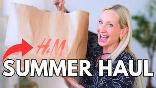 H&M *NEW* SUMMER HAUL Try On (Women Over 50)