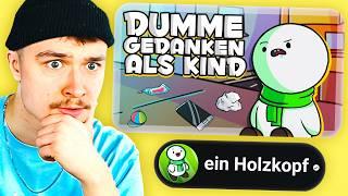 DUMME Dinge die ich als KIND gedacht habe... | Dävid Reaktion