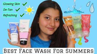 BEST Face Wash For Summers In India