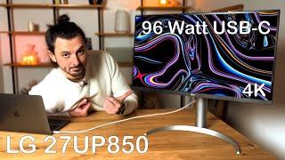 LG 27UP850 - 4K 96 Watt USB-C Monitor - Der beste Preis/Leistungs-Monitor für MacBooks?