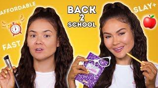 10 MINUTE SLAY BACK TO SCHOOL MAKEUP TUTORIAL | Maryam Maquillage