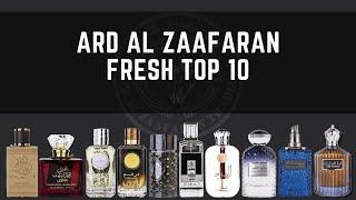 Top 10 Fresh Perfume from Ard al Zaafaran.