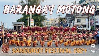 Contingent No. 12 - Barangay Motong | 3RD PLACE Sandurot Festival 2024 Street dancing