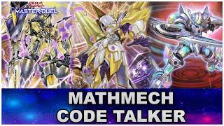 Mathmech Code Talker - Basic Combo & Ranked Gameplay (Yu-Gi-Oh Master Duel)