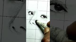 Easy Graph Method Beautiful portrait Lisha # funny art classes # 