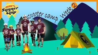 THE FUNNEST SCOOTER CAMP EVER!!! | Mikes Bike Park X Rapture Pro Scooters Week 2