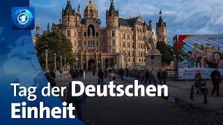 Feier in Schwerin zum Tag der Deutschen Einheit