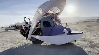 The Purple Pearl (The Clam) @ Burning Man 2024