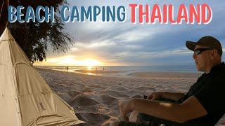 BEACH CAMPING in THAILAND