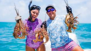 FLORIDAS NEW LOBSTER SEASON | Lobster Catch Clean Cook