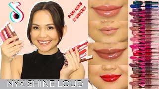 VIRAL #NYX SHINE LOUD HIGH SHINE LIP COLOR | HOW TO APPLY, REMOVE & TIPS TO USE